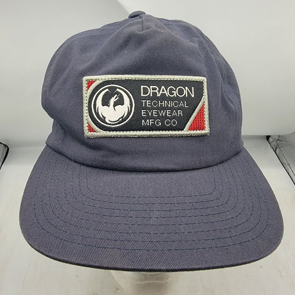 Dragon Technical Eyewear Mfg Co Dark Blue Sample Hat Cap Casual Outdoors Walking